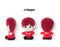 BTS PLUSH SITTING MAGNET J-HOPE