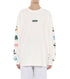 BTS IN THE SOOP GRAPHIC LONG SLEEVE T-SHIRT (IVORY) S/M