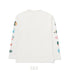 BTS IN THE SOOP GRAPHIC LONG SLEEVE T-SHIRT (IVORY) S/M