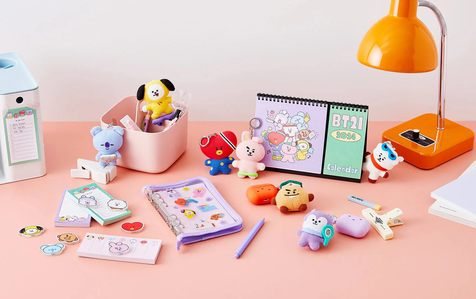 BT21 2024 SEASON'S GREETINGS MEMO NOTEPAD