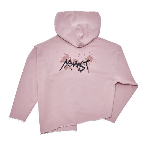 BTS JUNG KOOK ARMYST ZIP-UP HOODY (PINK) M/L/XL