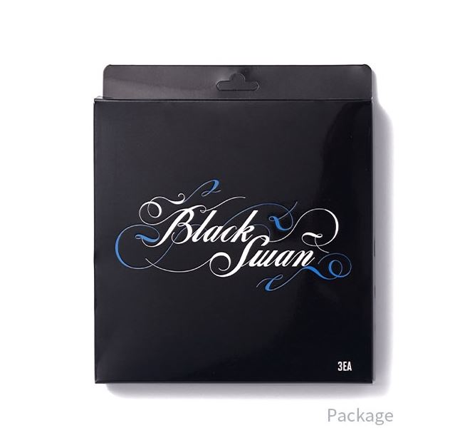 BTS BLACK SWAN FACE MASK 01 (BLACK)