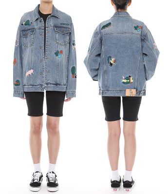 BTS IN THE SOOP DENIM JACKET M/L