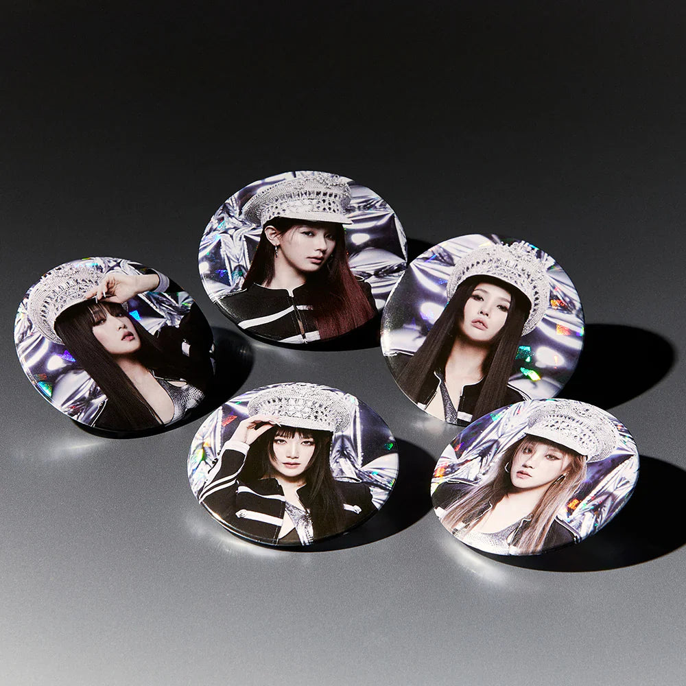 (G)I-DLE CAN BADGE SHUHUA