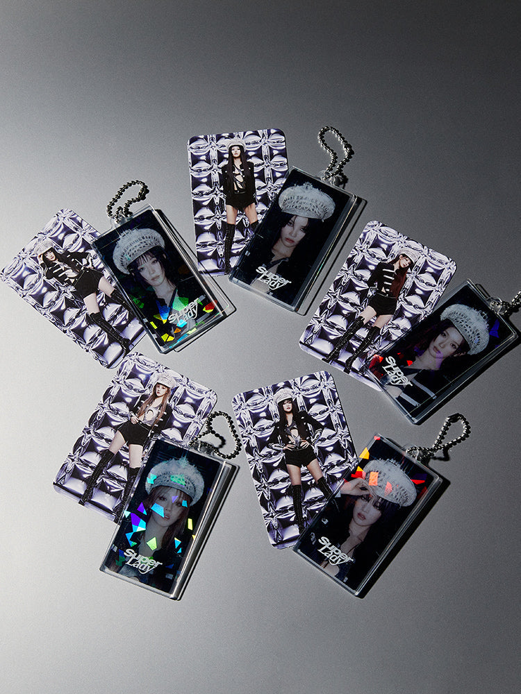 (G)I-DLE SLIDE ACRYLIC KEYRING & PHOCA SET 2 VER MINNIE