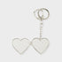 NEWJEANS GET UP METAL MIRROR KEYRING (HAERIN)