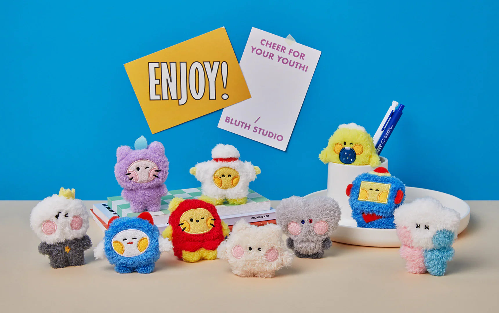 TRUZ WOOPY MINI MININI PLUSH MAGNET